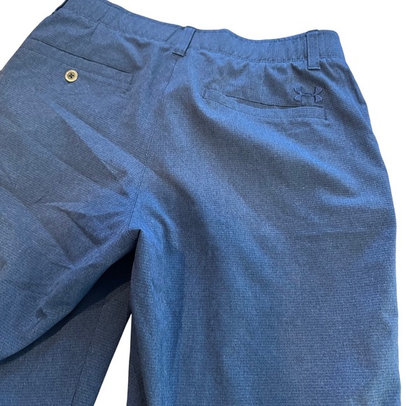 Under Armour Mens Golf Shorts Blue Performance Athletic Tech Size 30 - Picture 4 of 6